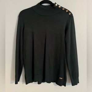Calvin Klein dark green sweater